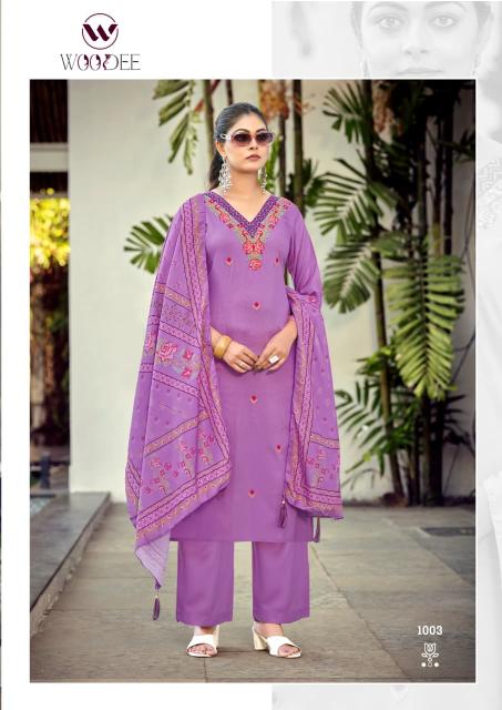 Woodee rutvi 3pcs kurtis wholesale